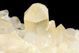 Large, Wide Quartz Crystal Cluster - Brazil #127993-9